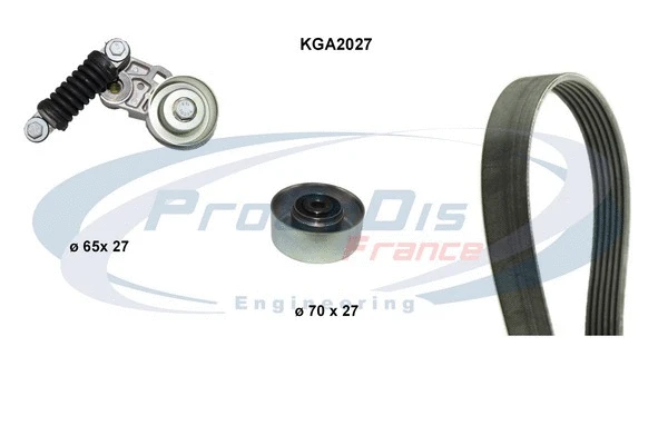 V-Ribbed Belt Set (KGA2027)
