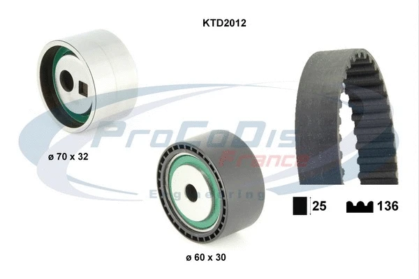 Timing Belt Kit (KTD2012)