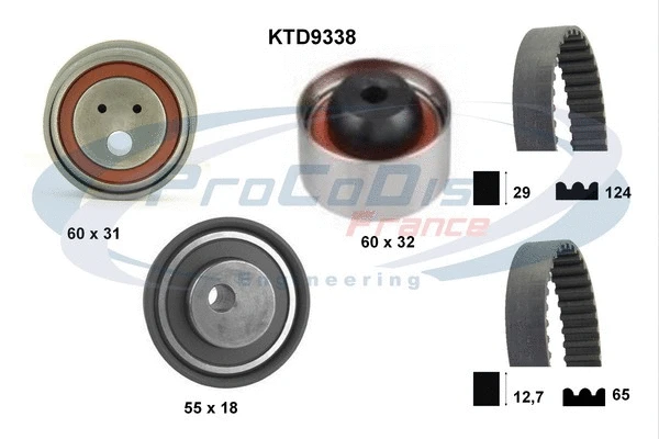 Timing Belt Kit (KTD9338)