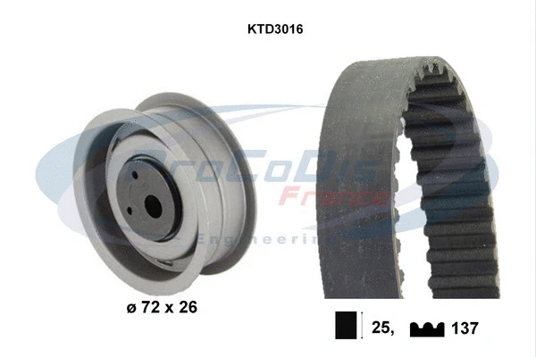 Timing Belt Kit (KTD3016)