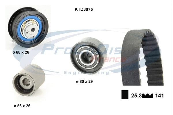 Timing Belt Kit (KTD3075)