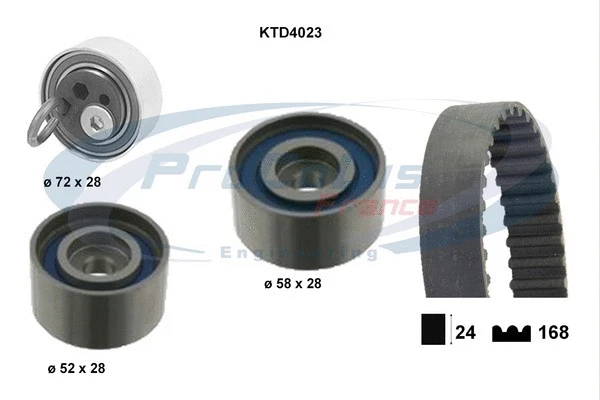 Timing Belt Kit (KTD4023)