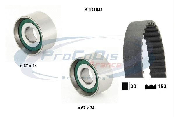 Timing Belt Kit (KTD1041)