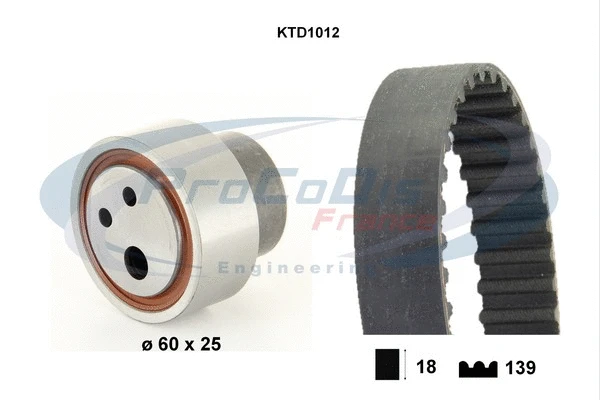 Timing Belt Kit (KTD1012)