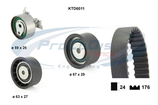 Timing Belt Kit (KTD6011)