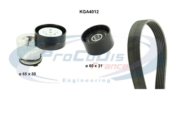 V-Ribbed Belt Set (KGA4012)