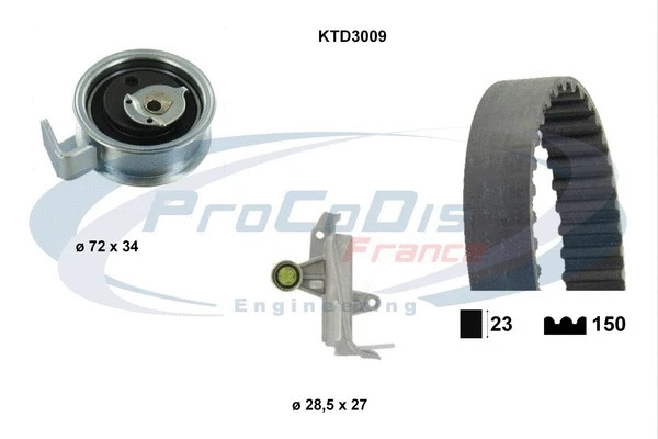Timing Belt Kit (KTD3009)