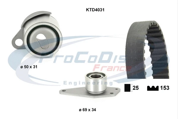 Timing Belt Kit (KTD4031)