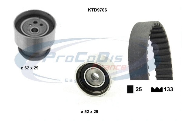 Timing Belt Kit (KTD9706)