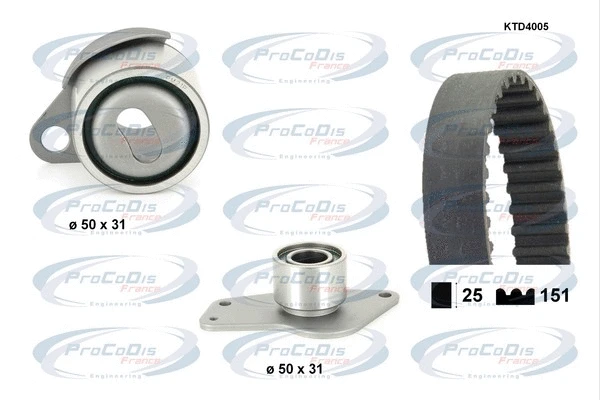Timing Belt Kit (KTD4005)