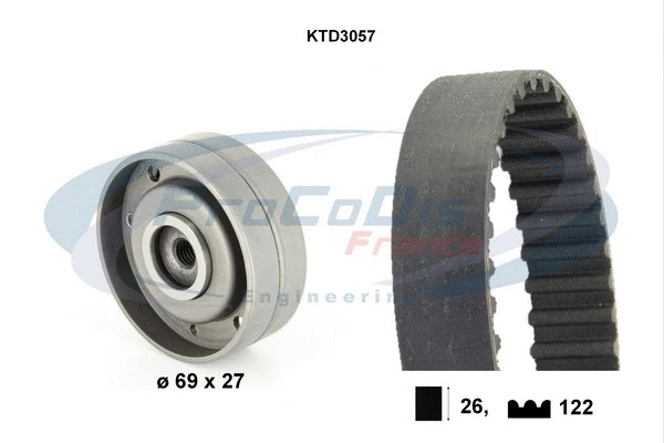 Timing Belt Kit (KTD3057)
