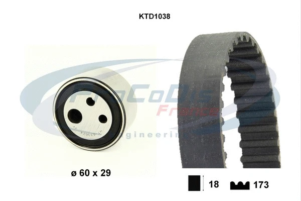 Timing Belt Kit (KTD1038)