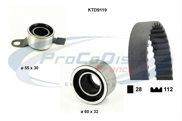 Timing Belt Kit (KTD9119)