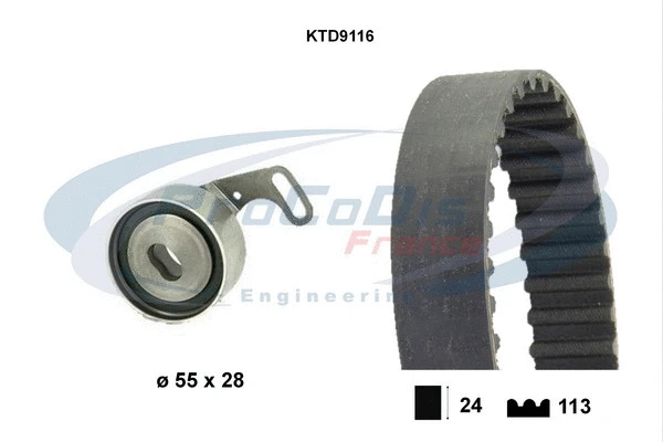 Timing Belt Kit (KTD9116)