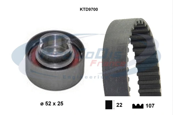 Timing Belt Kit (KTD9700)