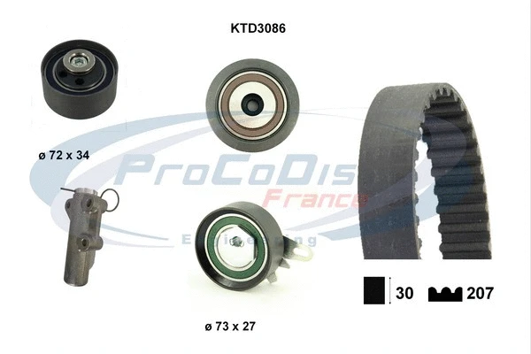 Timing Belt Kit (KTD3086)