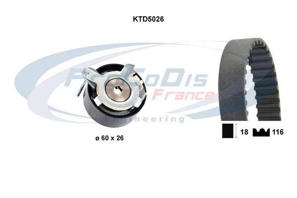 Timing Belt Kit (KTD5026)