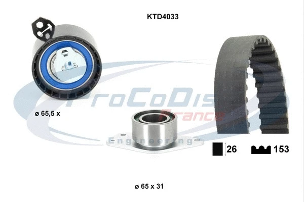Timing Belt Kit (KTD4033)