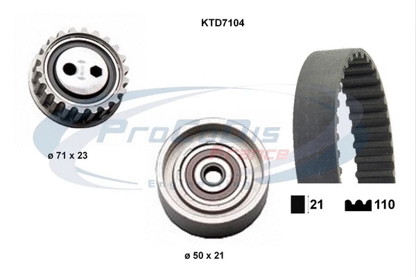 Timing Belt Kit (KTD7104)