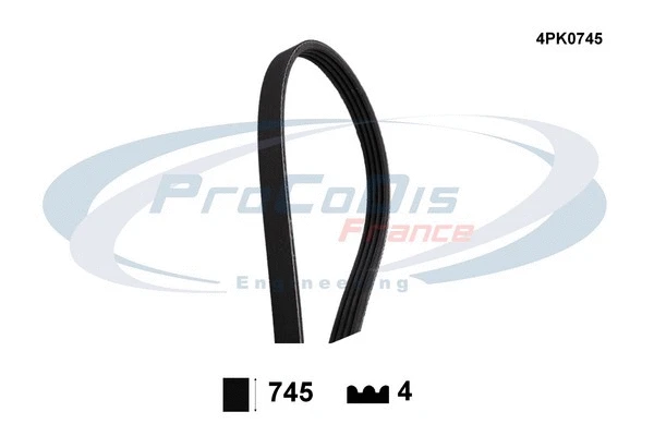 V-Ribbed Belt (4PK0745)