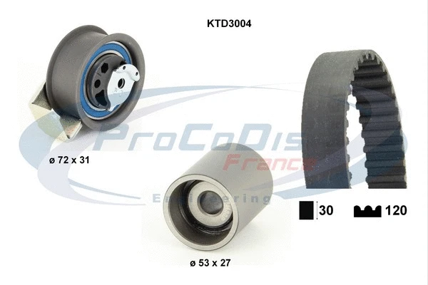 Timing Belt Kit (KTD3004)