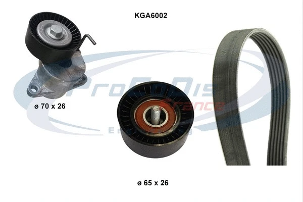 V-Ribbed Belt Set (KGA6002)