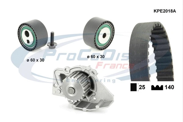 Water Pump & Timing Belt Kit (KPE2018A)