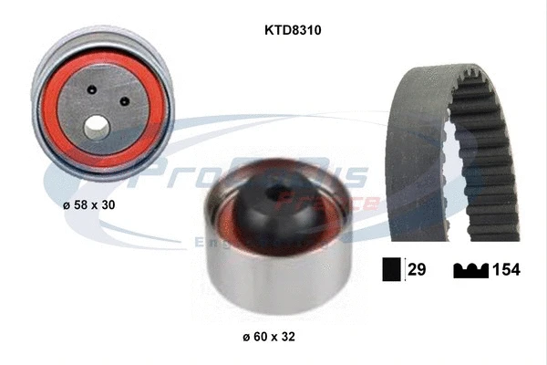 Timing Belt Kit (KTD8310)