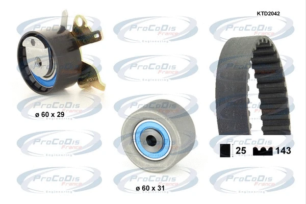 Timing Belt Kit (KTD2042)