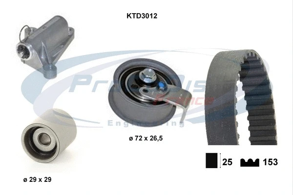 Timing Belt Kit (KTD3012)