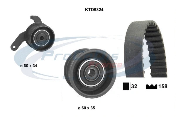 Timing Belt Kit (KTD9324)