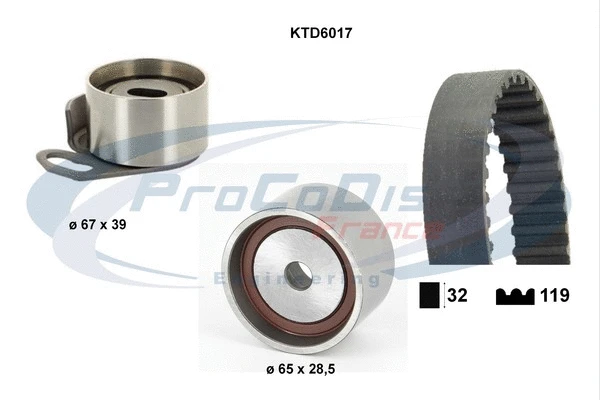 Timing Belt Kit (KTD6017)