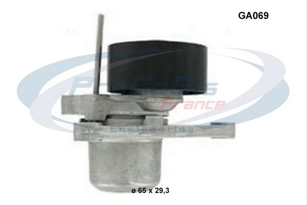 Tensioner Pulley, V-ribbed belt (GA069)