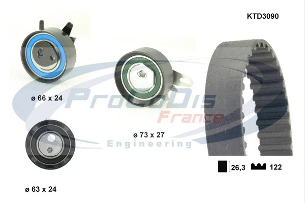 Timing Belt Kit (KTD3090)
