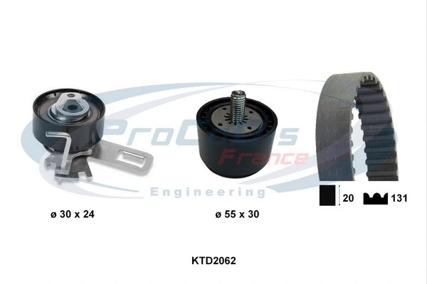 Timing Belt Kit (KTD2062)