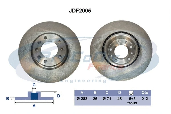 Brake Disc (JDF2005)