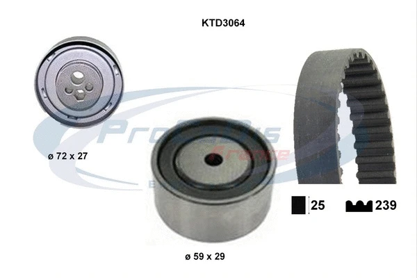 Timing Belt Kit (KTD3064)