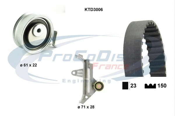 Timing Belt Kit (KTD3006)