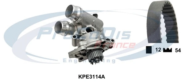 Water Pump & Timing Belt Kit (KPE3114A)