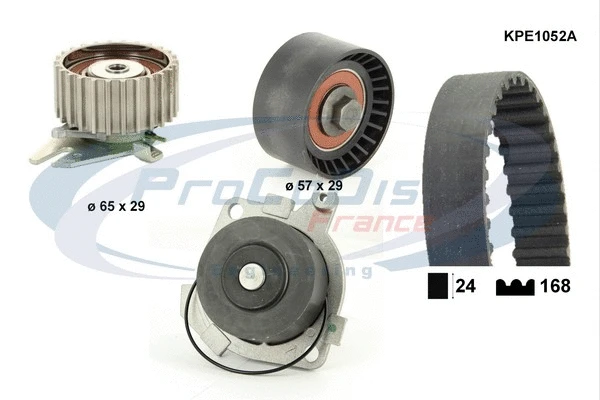 Water Pump & Timing Belt Kit (KPE1052A)