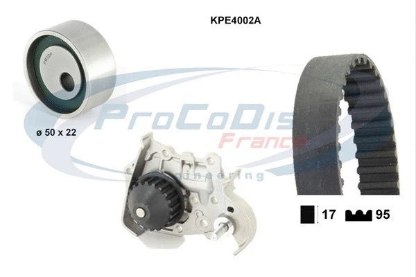 Water Pump & Timing Belt Kit (KPE4002A)