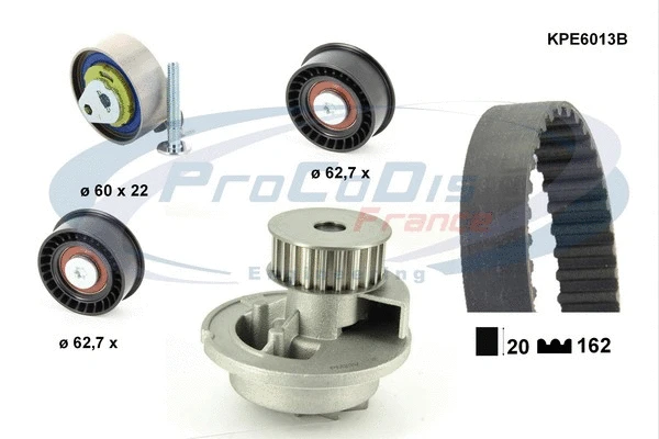 Water Pump & Timing Belt Kit (KPE6013B)