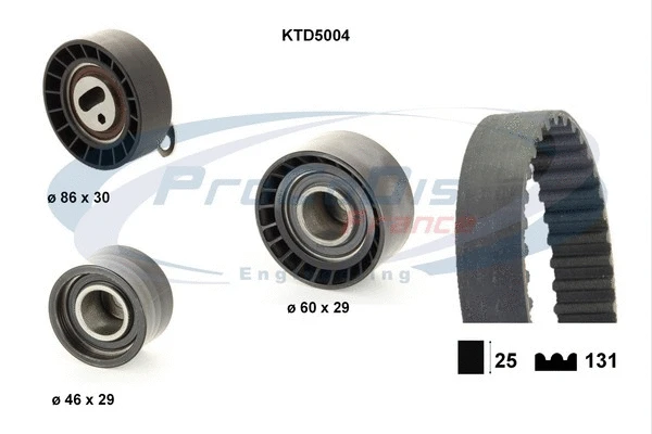 Timing Belt Kit (KTD5004)