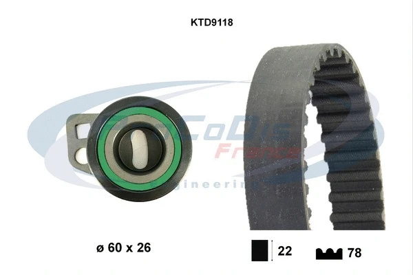 Timing Belt Kit (KTD9118)
