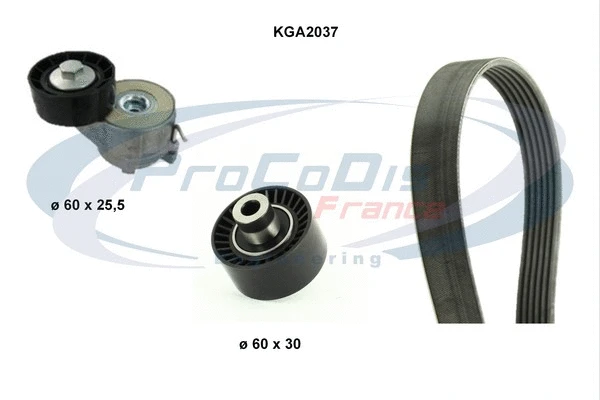V-Ribbed Belt Set (KGA2037)