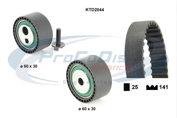 Timing Belt Kit (KTD2044)