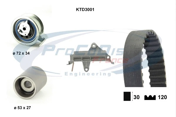 Timing Belt Kit (KTD3001)