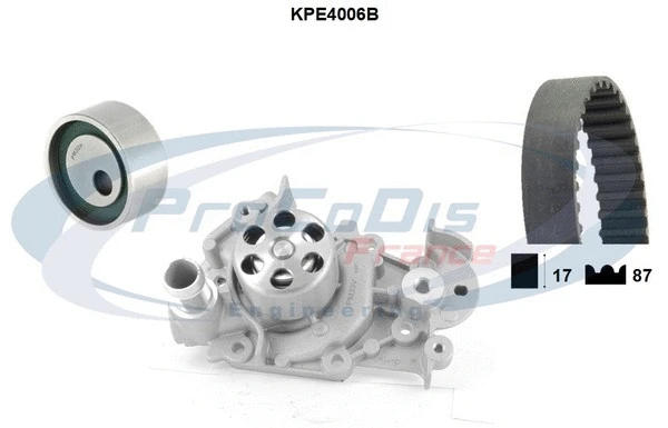 Water Pump & Timing Belt Kit (KPE4006B)