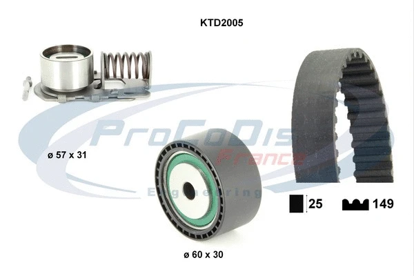 Timing Belt Kit (KTD2005)