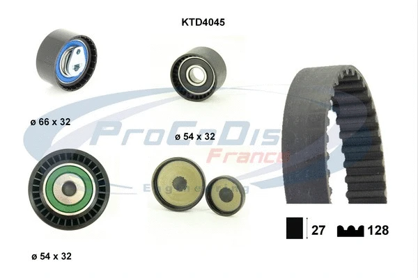 Timing Belt Kit (KTD4045)